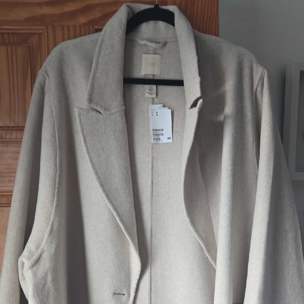 H&M Women's Light Tan Trench Coat